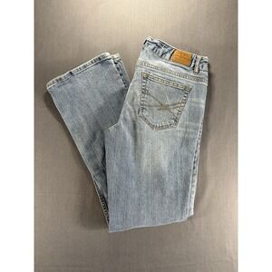 Aeropostale Chelsea Bootcut Jeans Women's 7/8 Short Y2K Low Rise Denim